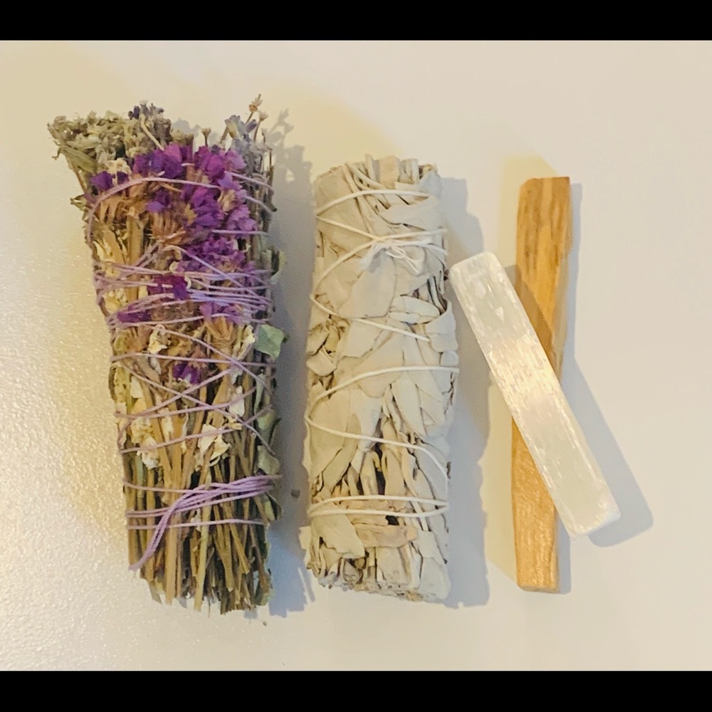 Floral Sage Smudge